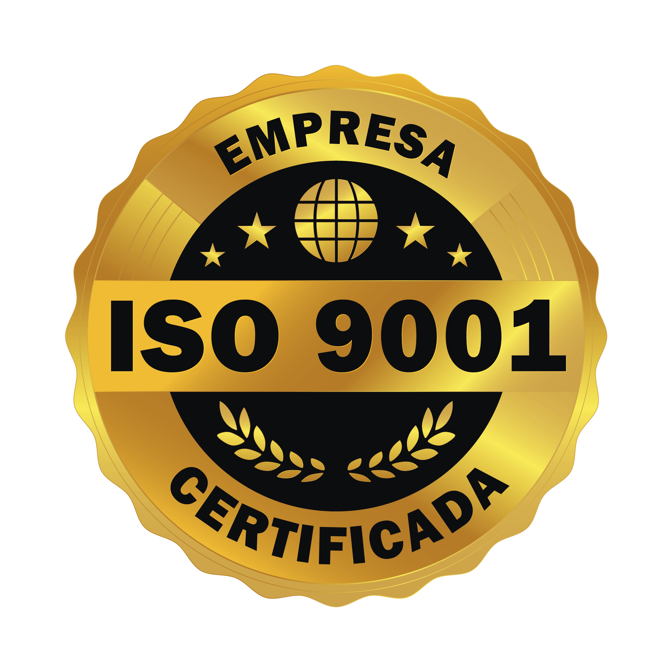 Selo ISO 9001 - Max Soluções